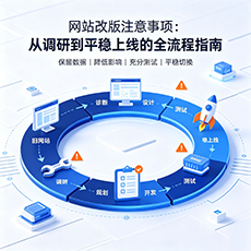 陵水建站-网站改版注意事项：从调研到平稳上线的全流程指南