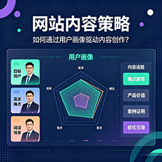 陵水建站-网站内容策略：如何通过用户画像驱动内容创作？