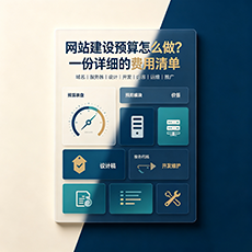 陵水建站-网站建设预算怎么做？一份详细的费用清单