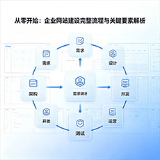 陵水建站-从零开始：企业网站建设完整流程与关键要素解析