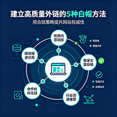 陵水建站-建立高质量外链的5种白帽方法
