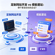 陵水建站-定制网站开发 vs 模板建站：哪个更适合你的企业？